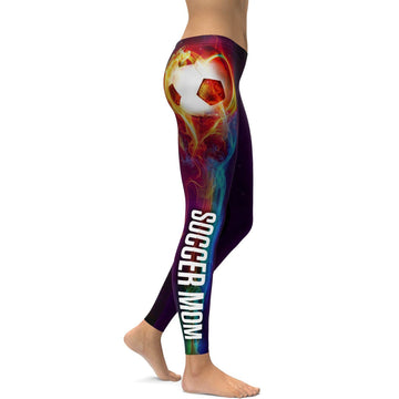 Fußball-Mama Leggings W436
