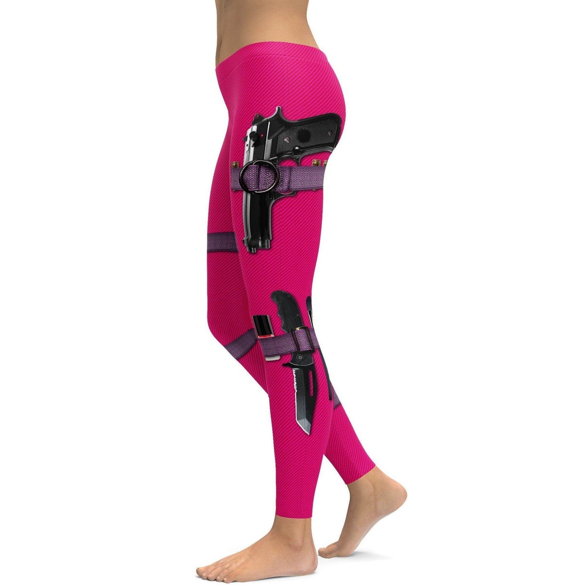Waffen & Make-up Hot Pink Leggings A510