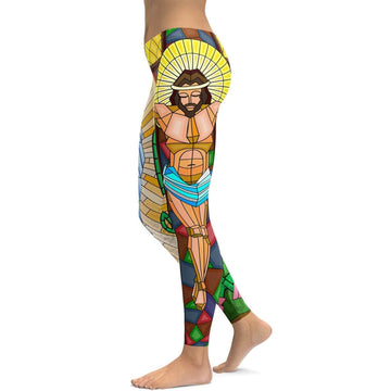 Geburt und Tod Jesu Leggings U371
