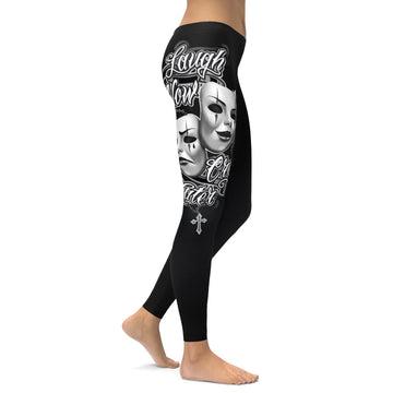 Lache jetzt, weine später Leggings J390