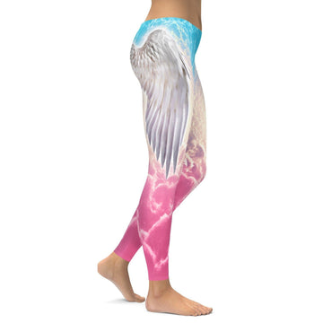 Helle Engel-Federn Leggings R234