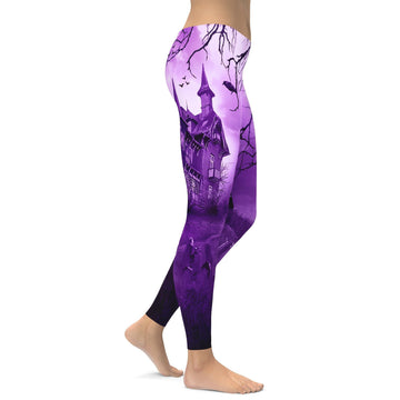 Gespenstische Haus Leggings A368