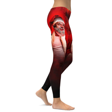 Nasty Santa Weihnachtsleggings W200