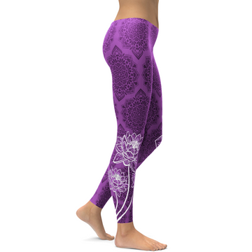Lavendel Lotus Leggings N690