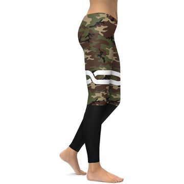 Camo Infinity Leggings - Camouflage Infinity Leggings R775