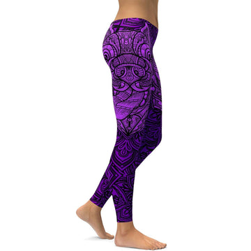 Mandala Pitbull Leggings Z131
