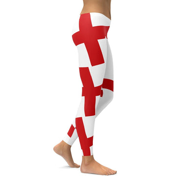 Englische Flaggen Leggings Q701