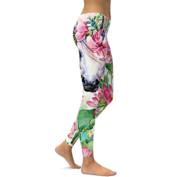 Bunte Pferde Leggings R426