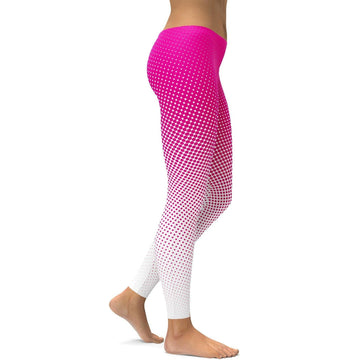 Rosa Halbtöne Leggings V208