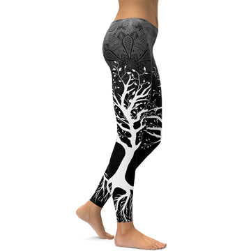Dunkle Lebensbaum Leggings N778