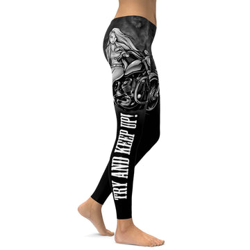 Ich reite wie ein Mädchen Leggings C078