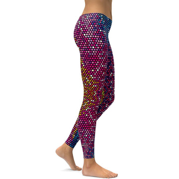 Disco Punkte Leggings X619