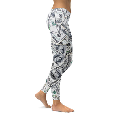 100-Dollar-Scheine Leggings A343