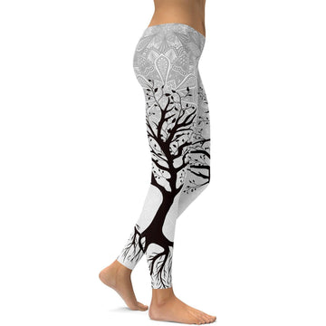 Licht Lebensbaum Leggings H649