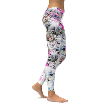 Niedliche Katzen Leggings S191