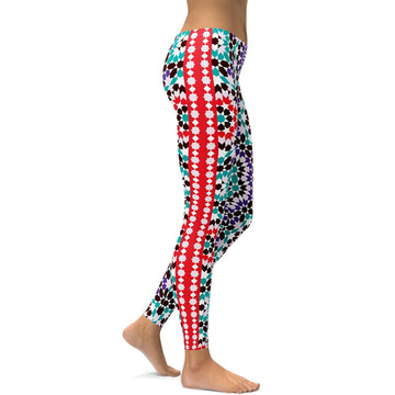 Arabische Mosaik Leggings X684