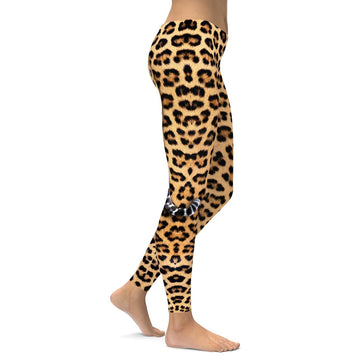 Leopard-Schwanztights M873