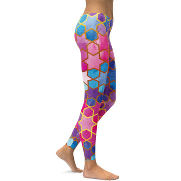 Bunte Arabische Leggings Z831