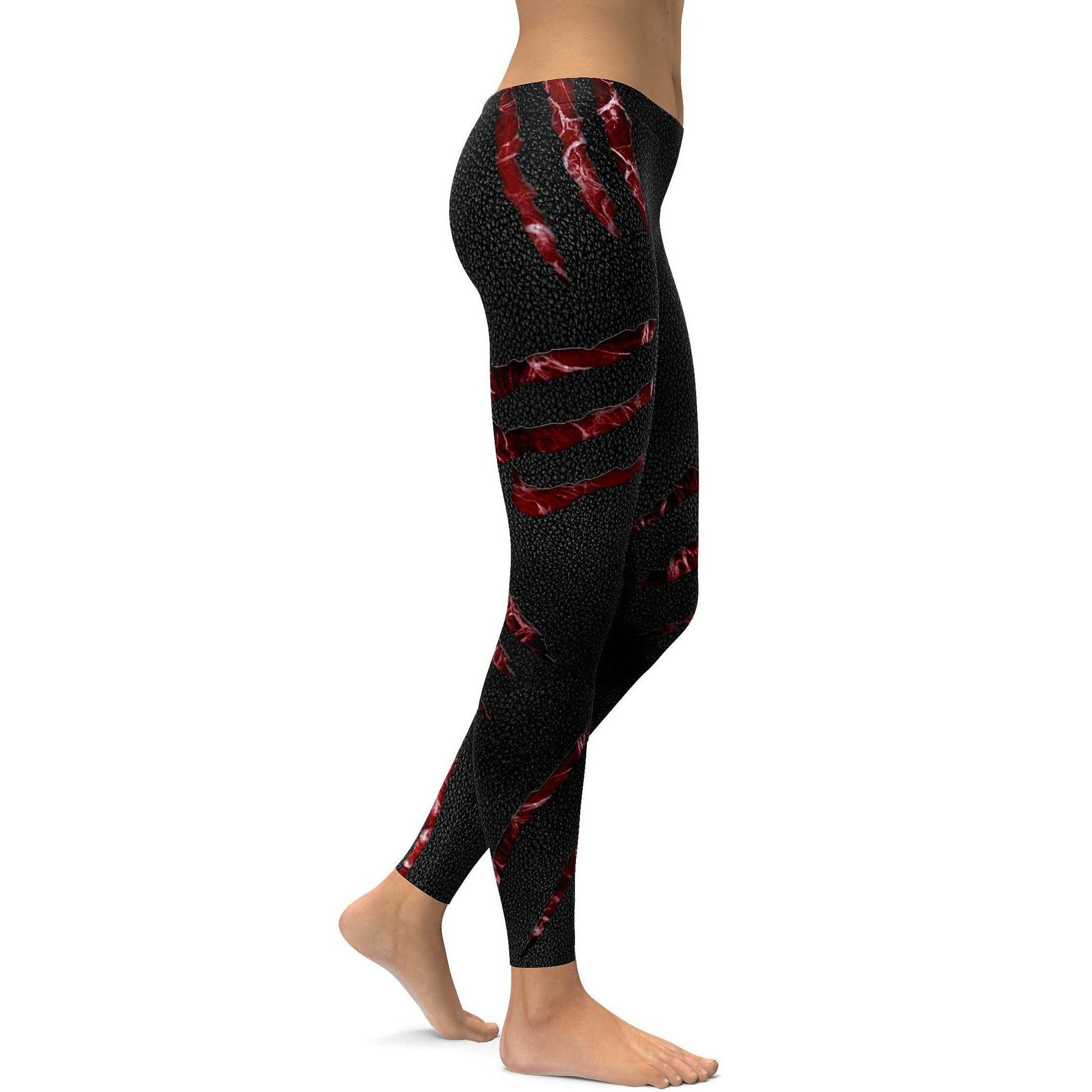 Gerissene Fleisch Leggings S916