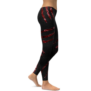 Gerissene Fleisch Leggings S916