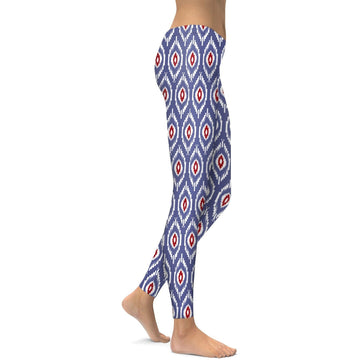 Batik-inspirierte Leggings W476