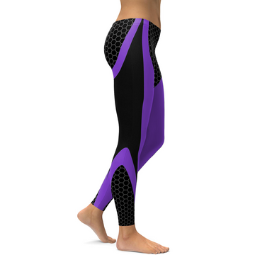 Lila Waben Carbon Leggings F975