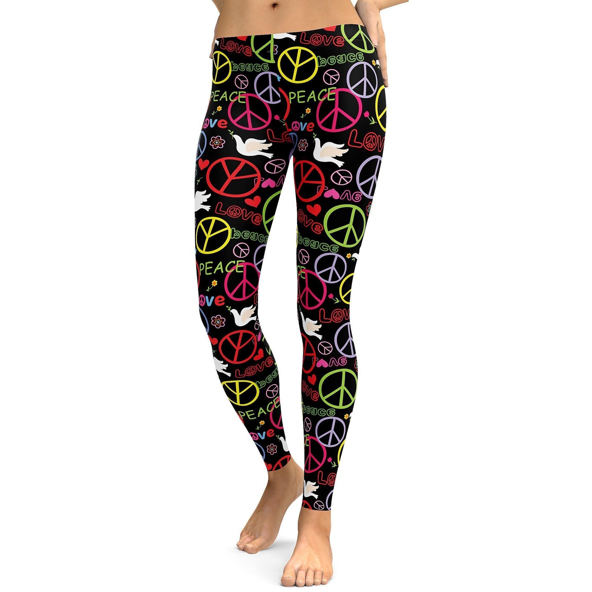 Friedenssymbol Leggings L200