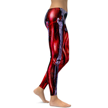 Blutige Muskel-Horror-Leggings F385