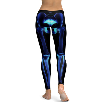 Röntgen-Skelett-Leggings X415
