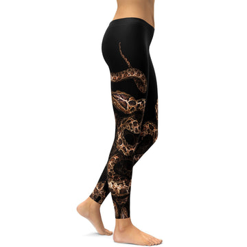Schlangenkriechende Leggings A084