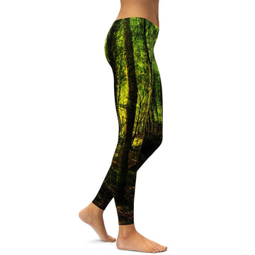 Bösartige Wald Leggings F827