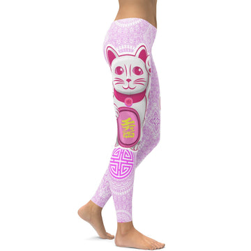 Glückskatze Leggings N292