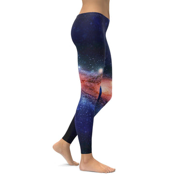 Dunkle Galaxie Leggings O597