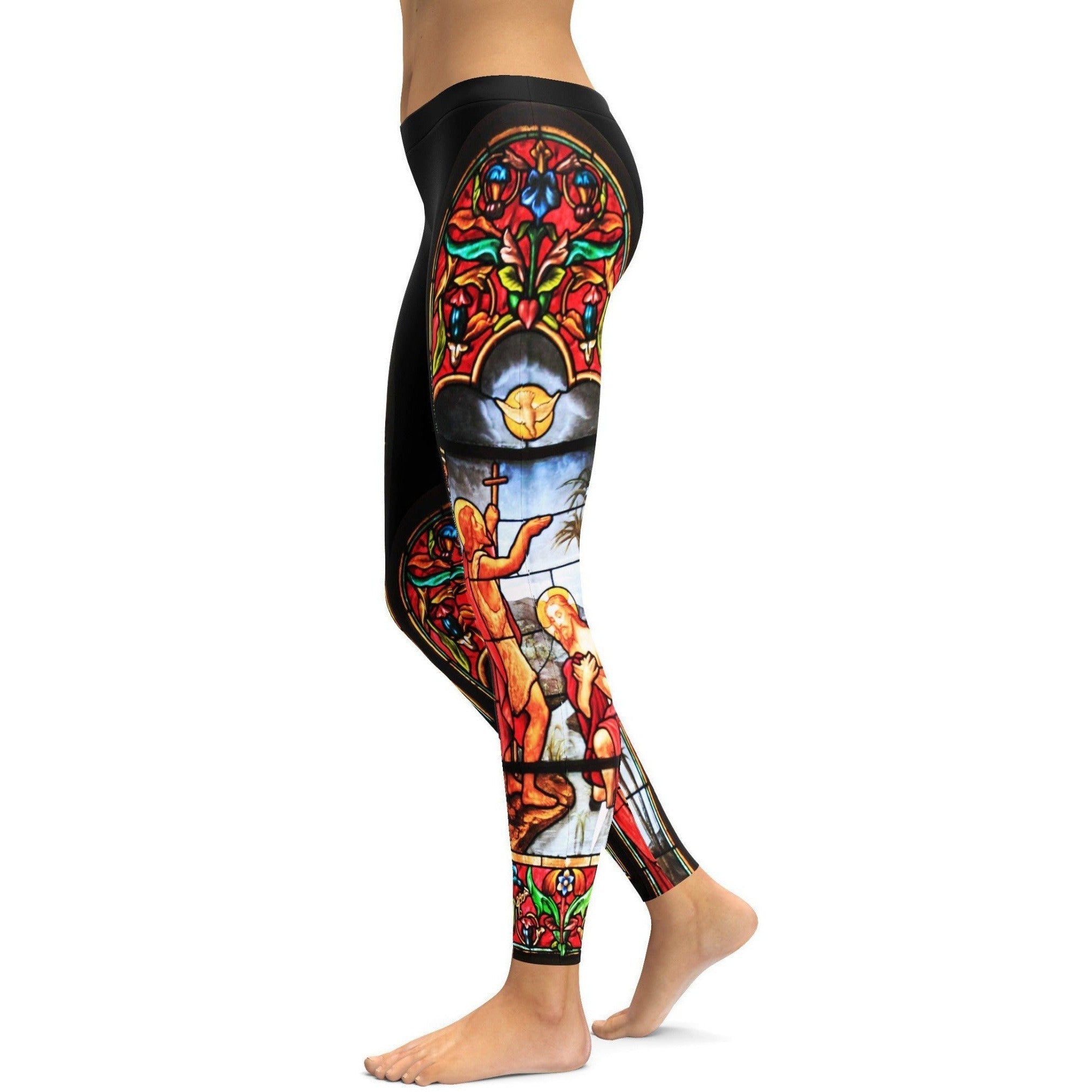 Christliche Kathedralen Leggings U513