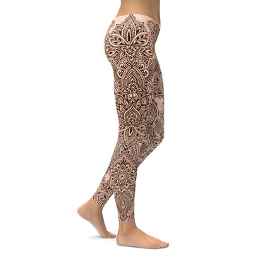 Henna-Tattoo-Leggings A017