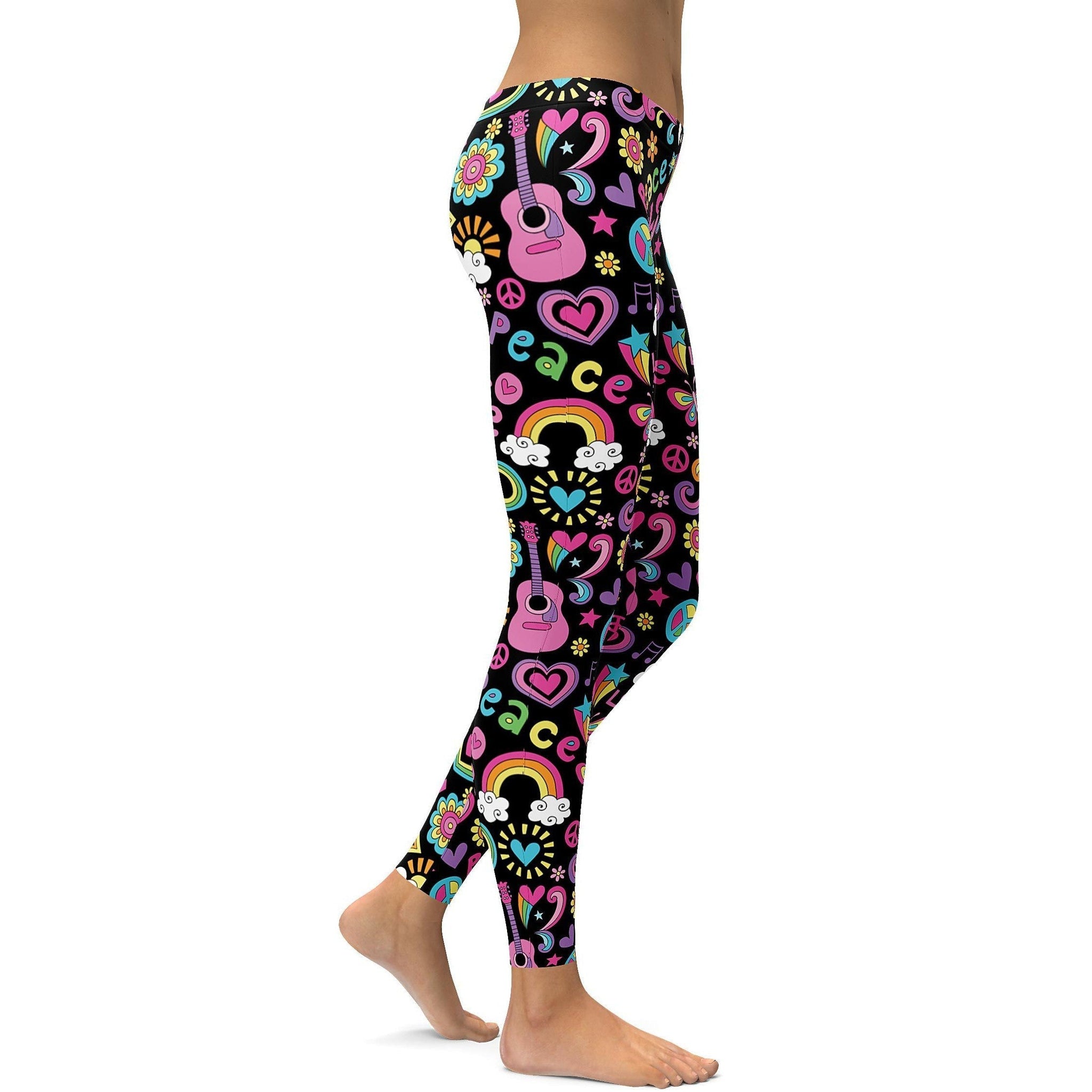 Frieden und Liebe Leggings P529