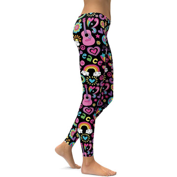 Frieden und Liebe Leggings P529