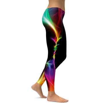 EDM Partikel-Wellen Leggings S937