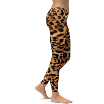 Leopardenhaut Leggings K526